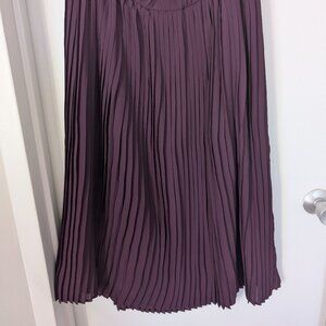 Eileen Fisher MicroPleated Midi Skirt - size Large - NWT